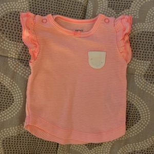 3 month Pink baby girl’s shirt